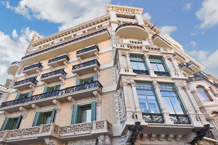 Hotel Ginebra Barcelona Exterior foto